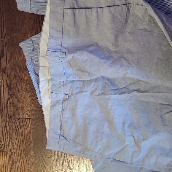 Express Gray and Blue Chinos Casual Style - Picture 3 of 5